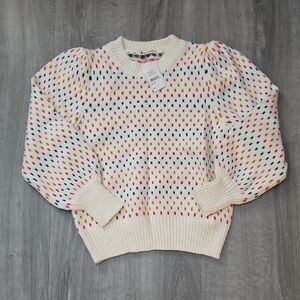 Marine Layer Alma Puff Sleeve Sweater